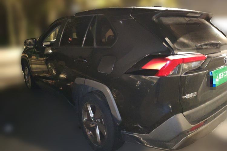 Used Toyota RAV4 2021 Dual-Engine 2.5L E-CVT Two-Wheel Drive Elite Edition Rear Left 45 Deg