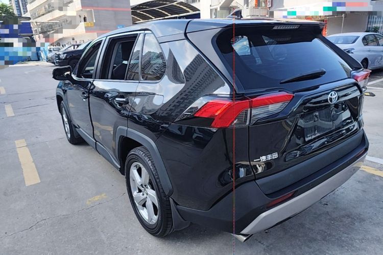 Used Toyota RAV4 2021 2.0L CVT Two-Wheel Drive Fashion Edition Rear Left 45 Deg