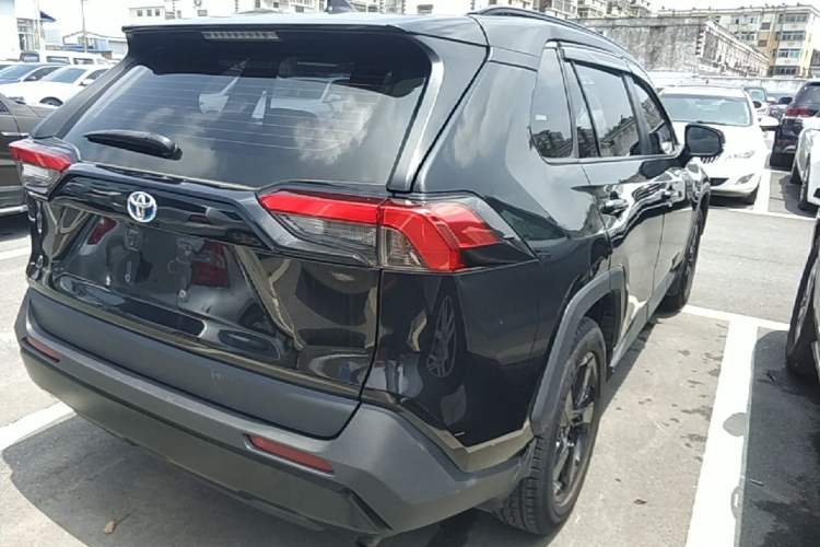 Used Toyota RAV4 2021 Dual-Engine 2.5L E-CVT Four-Wheel Drive Elite PLUS Edition Rear Right 45 Deg