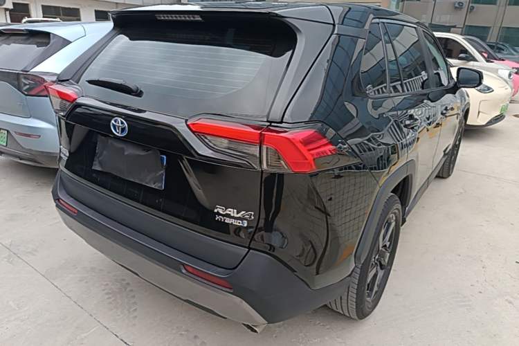 Used Toyota RAV4 2021 Revised Version Dual-Motor Hybrid 2.5L E-CVT 4x4 Elite PLUS Edition Rear Right 45 Deg
