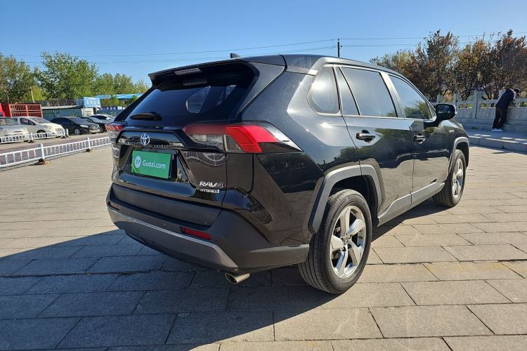 Used Toyota RAV4 2021 Revised Version Dual-Motor Hybrid 2.5L E-CVT Two-Wheel Drive Elite Edition Rear Right 45 Deg