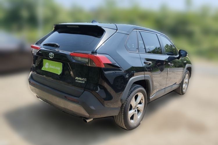 Used Toyota RAV4 2021 Dual-Engine 2.5L E-CVT Two-Wheel Drive Elite Edition Rear Right 45 Deg