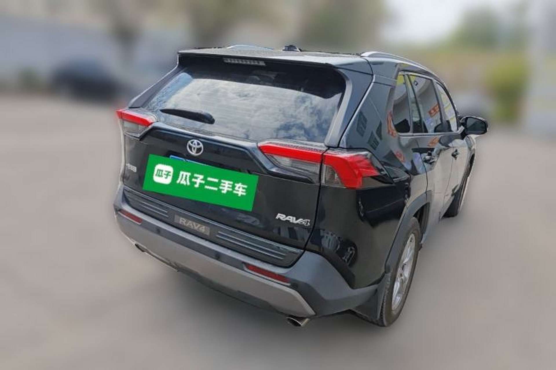 Used Toyota RAV4 2021 2.0L CVT Two-Wheel Drive Fashion Edition Rear Right 45 Deg