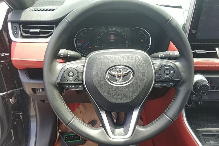 Used Toyota RAV4 2021 Dual-Engine 2.5L E-CVT Four-Wheel Drive Elite PLUS Edition Steering Wheel