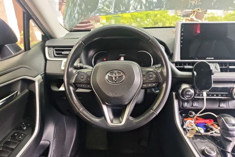 Used Toyota RAV4 2021 Dual-Engine 2.5L E-CVT Four-Wheel Drive Elite PLUS Edition Steering Wheel