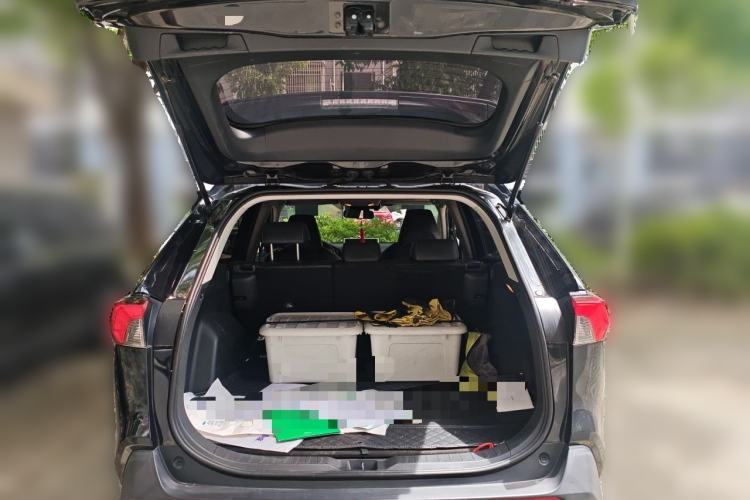 Used Toyota RAV4 2021 Dual-Engine 2.5L E-CVT Four-Wheel Drive Elite PLUS Edition Trunk