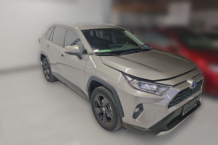 Used Toyota RAV4 2021 Revised Version Dual-Motor Hybrid 2.5L E-CVT 4x4 Elite PLUS Edition Front Right 45 Deg