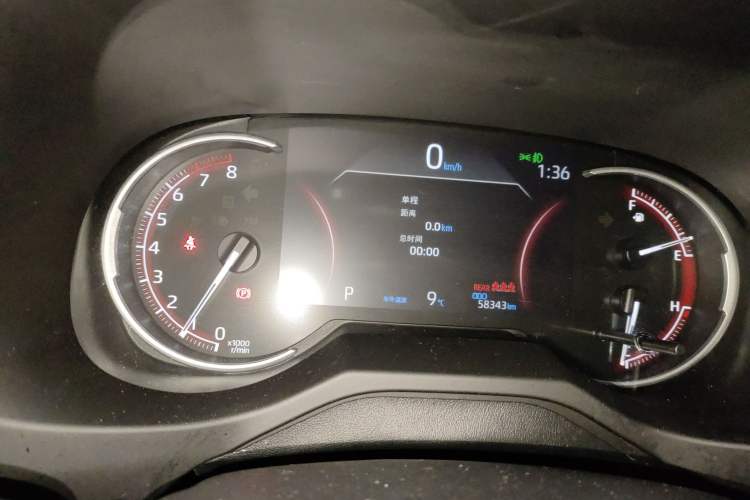 Used Toyota RAV4 2021 2.0L CVT Two-Wheel Drive Fashion PLUS Edition Instrument Cluster