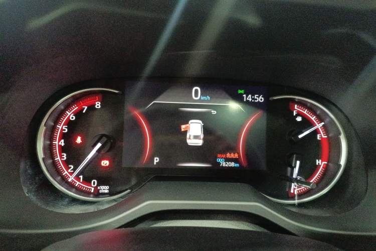 Used Toyota RAV4 2021 2.0L CVT Two-Wheel Drive Fashion Edition Instrument Cluster