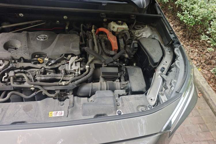 Used Toyota RAV4 2021 Dual-Engine 2.5L E-CVT Four-Wheel Drive Elite PLUS Edition Engine Bay Left