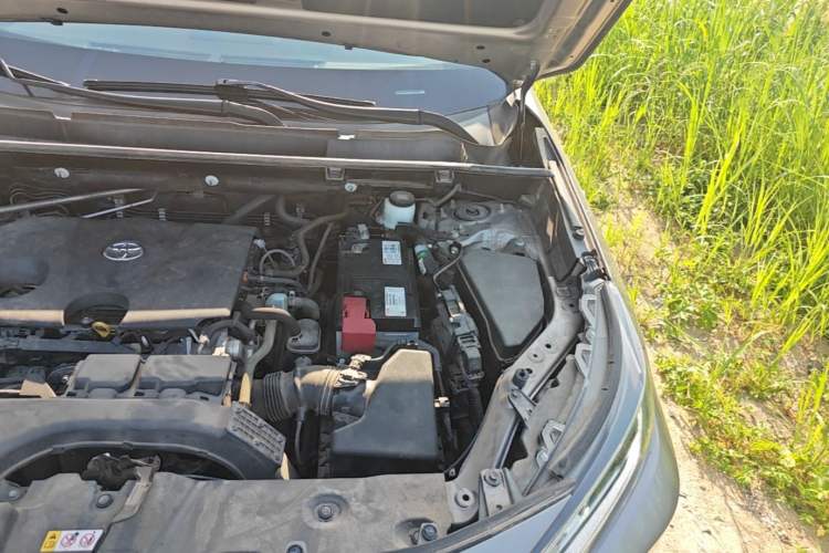 Used Toyota RAV4 2021 2.0L CVT Two-Wheel Drive Prestige Edition Engine Bay Left