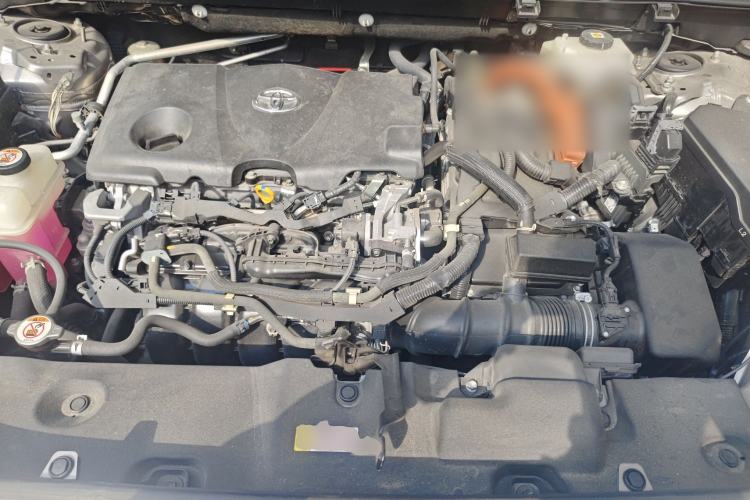 Used Toyota RAV4 2021 Dual-Engine 2.5L E-CVT Four-Wheel Drive Elite PLUS Edition Engine Bay