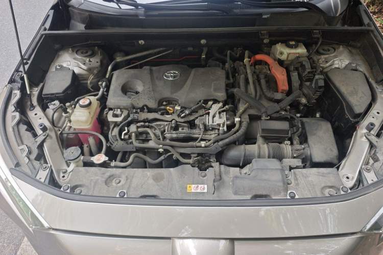 Used Toyota RAV4 2021 Dual-Engine 2.5L E-CVT Four-Wheel Drive Elite PLUS Edition Engine Bay