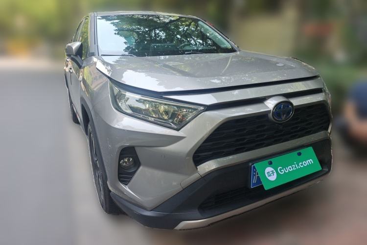 Used Toyota RAV4 2021 Dual-Engine 2.5L E-CVT Four-Wheel Drive Elite PLUS Edition Front Right 45 Deg