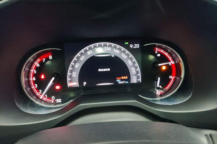 Used Toyota RAV4 2021 2.0L CVT Two-Wheel Drive Fashion PLUS Edition Instrument Cluster