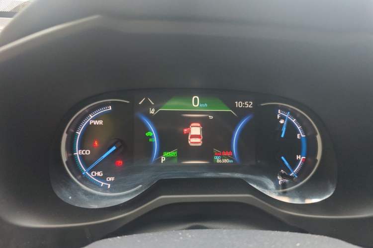 Used Toyota RAV4 2021 Dual-Engine 2.5L E-CVT Four-Wheel Drive Elite PLUS Edition Instrument Cluster