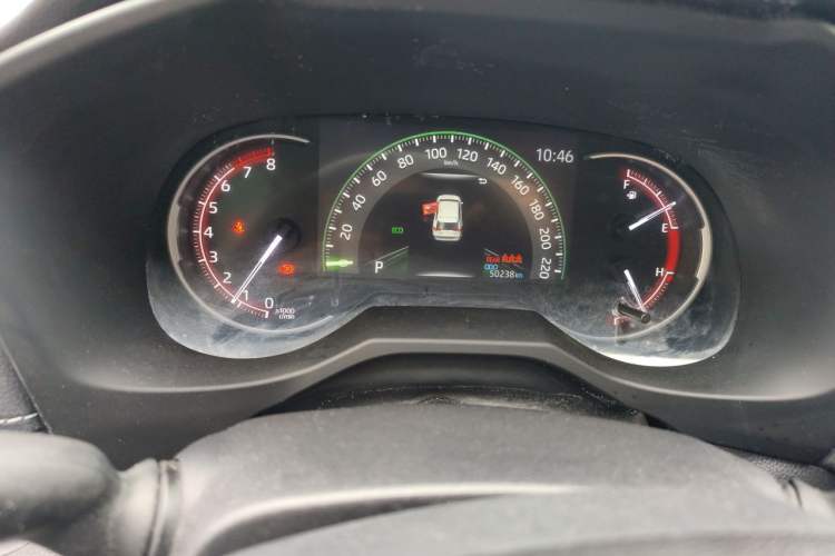 Used Toyota RAV4 2021 2.0L CVT 4x4 Style PLUS Edition Odometer Close Up