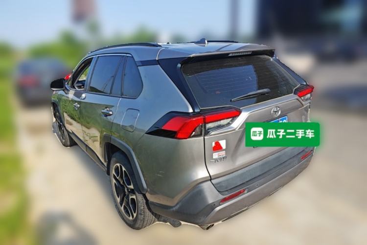 Used Toyota RAV4 2021 2.0L CVT Two-Wheel Drive Prestige Edition Rear Left 45 Deg