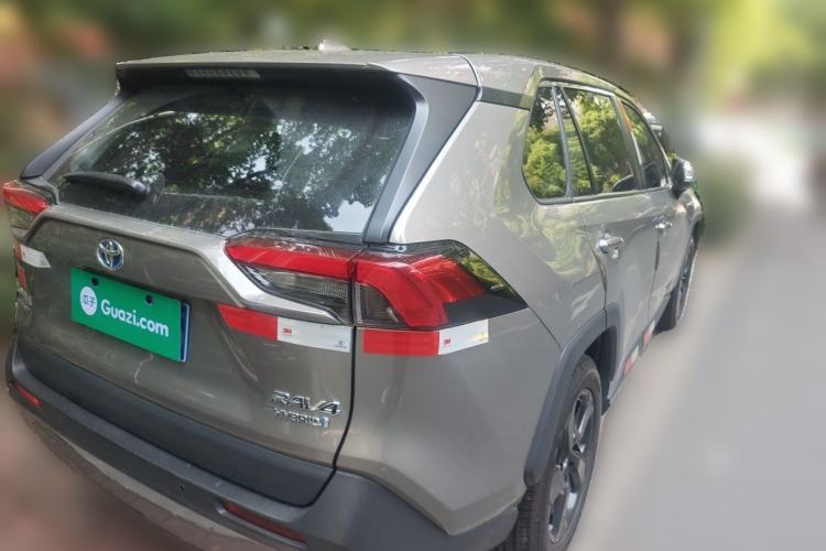 Used Toyota RAV4 2021 Dual-Engine 2.5L E-CVT Four-Wheel Drive Elite PLUS Edition Rear Right 45 Deg