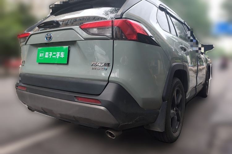 Used Toyota RAV4 2021 Dual-Engine 2.5L E-CVT Four-Wheel Drive Elite PLUS Edition Rear Right 45 Deg