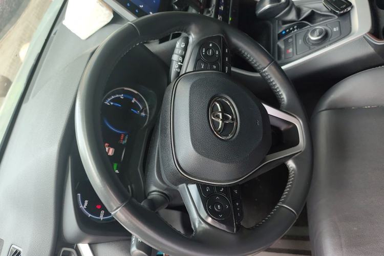 Used Toyota RAV4 2021 Dual-Engine 2.5L E-CVT Four-Wheel Drive Elite PLUS Edition Steering Wheel