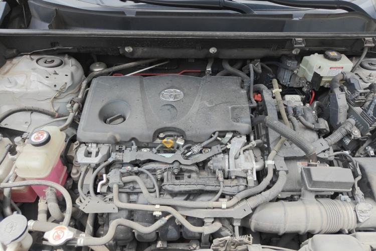 Used Toyota RAV4 2021 Dual-Engine 2.5L E-CVT Two-Wheel Drive Elite Edition Engine Bay