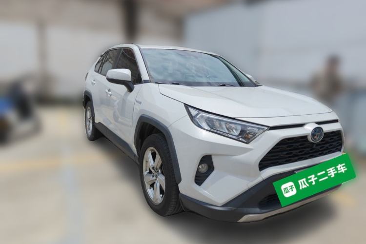 Used Toyota RAV4 2021 Dual-Engine 2.5L E-CVT Two-Wheel Drive Elite Edition Front Right 45 Deg