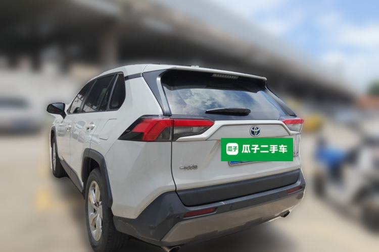 Used Toyota RAV4 2021 Dual-Engine 2.5L E-CVT Two-Wheel Drive Elite Edition Rear Left 45 Deg