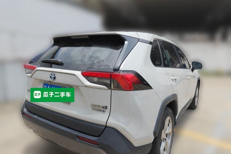 Used Toyota RAV4 2021 Dual-Engine 2.5L E-CVT Two-Wheel Drive Elite Edition Rear Right 45 Deg