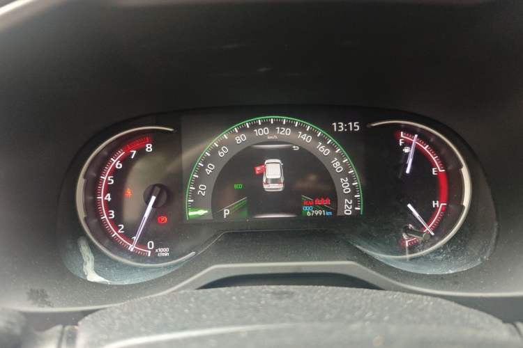 Used Toyota RAV4 2021 2.0L CVT Two-Wheel Drive Fashion PLUS Edition Instrument Cluster