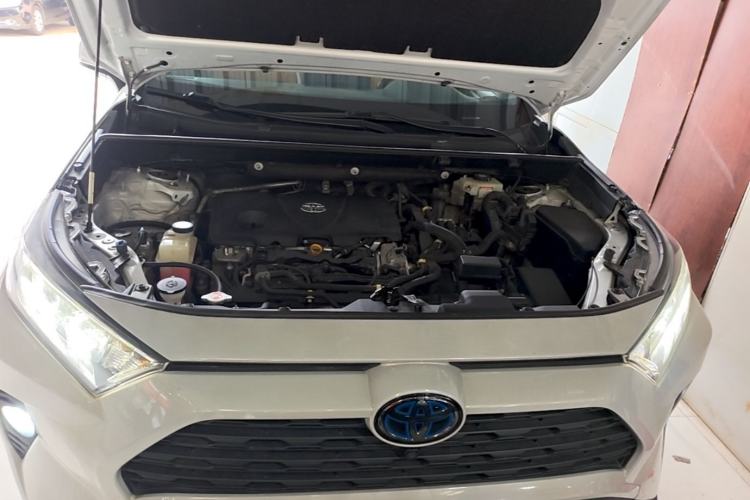 Used Toyota RAV4 2021 Dual-Engine 2.5L E-CVT Two-Wheel Drive Elite Edition Engine Bay