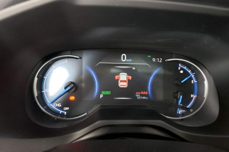 Used Toyota RAV4 2021 Dual-Engine 2.5L E-CVT Two-Wheel Drive Elite Edition Instrument Cluster
