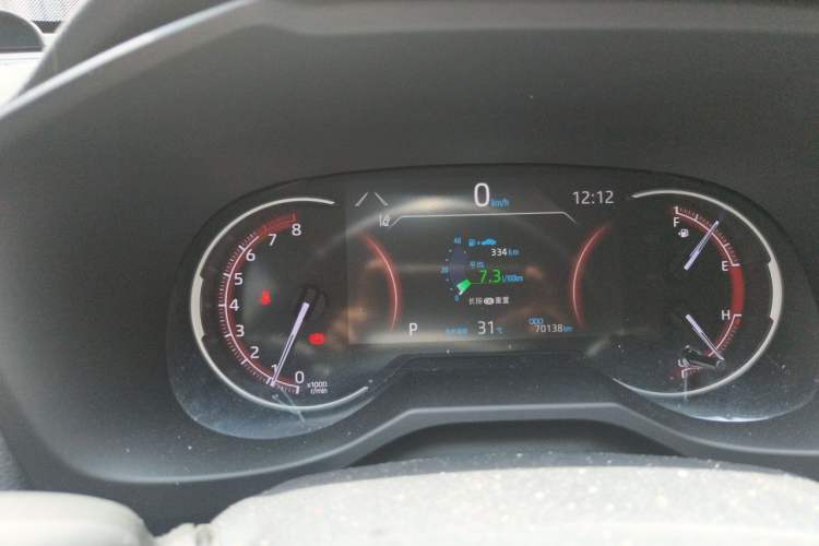 Used Toyota RAV4 2021 2.0L CVT Two-Wheel Drive Fashion PLUS Edition Instrument Cluster