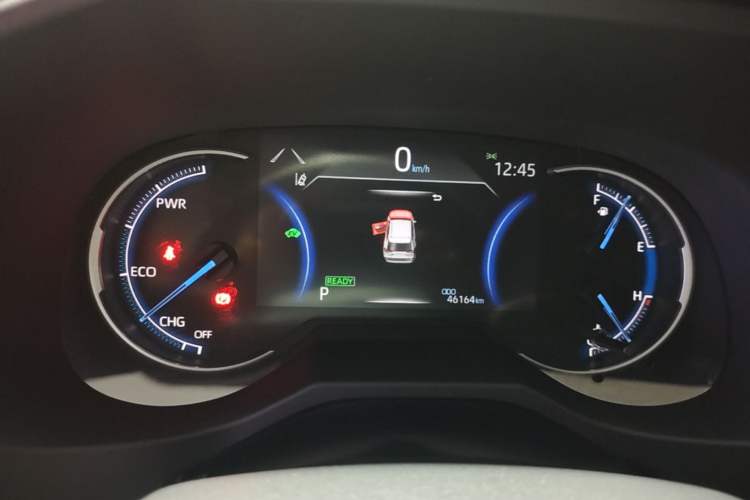 Used Toyota RAV4 2021 Dual-Engine 2.5L E-CVT Two-Wheel Drive Elite Edition Instrument Cluster