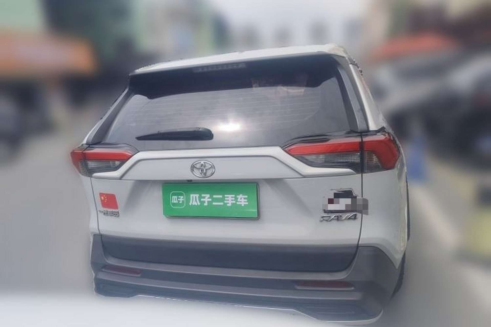 Used Toyota RAV4 2021 2.0L CVT Two-Wheel Drive Fashion Edition Rear