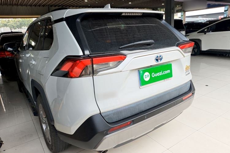 Used Toyota RAV4 2021 Dual-Engine 2.5L E-CVT Two-Wheel Drive Elite Edition Rear Left 45 Deg