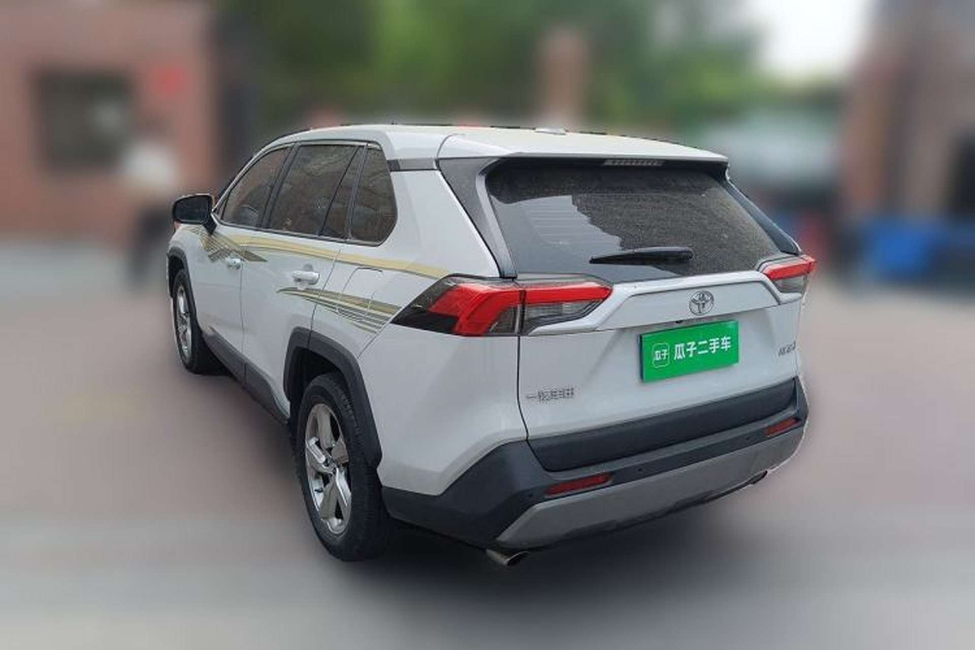 Used Toyota RAV4 2021 2.0L CVT Two-Wheel Drive Fashion PLUS Edition Rear Left 45 Deg