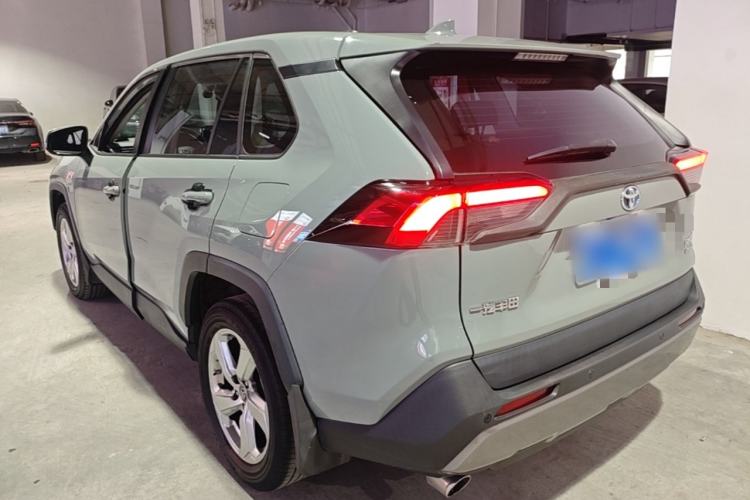 Used Toyota RAV4 2021 Dual-Engine 2.5L E-CVT Two-Wheel Drive Elite Edition Rear Left 45 Deg