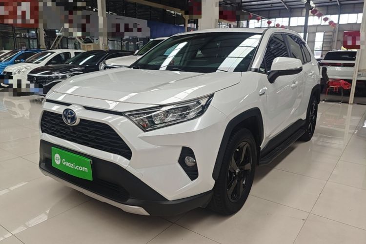 Used Toyota RAV4 2021 Dual-Engine 2.5L E-CVT Four-Wheel Drive Elite PLUS Edition Guazi used car, China used car export, Used car for sale, Used Toyota cars, Cheapest cars for sale