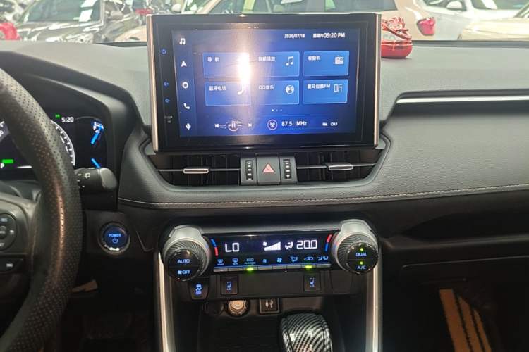 Used Toyota RAV4 2021 Dual-Engine 2.5L E-CVT Four-Wheel Drive Elite PLUS Edition Audio And AC Panel
