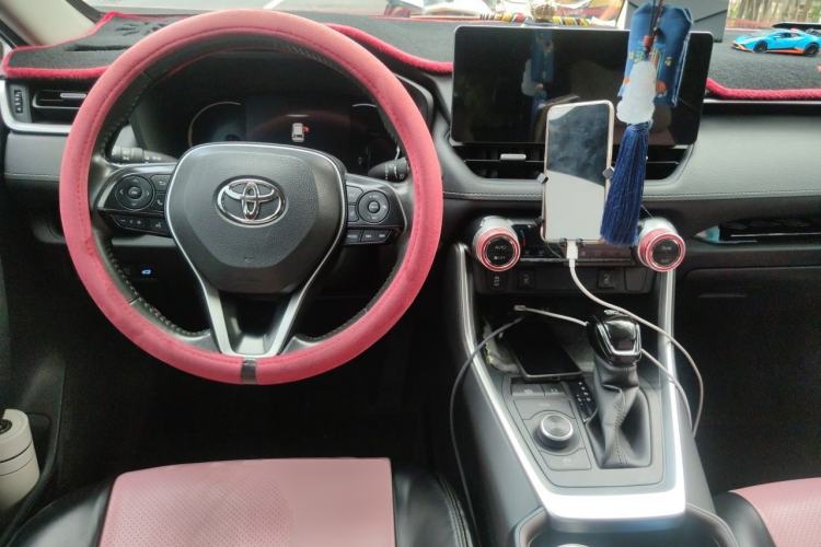 Used Toyota RAV4 2021 Dual-Engine 2.5L E-CVT Four-Wheel Drive Elite PLUS Edition Center Console