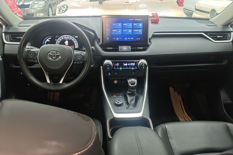 Used Toyota RAV4 2021 Dual-Engine 2.5L E-CVT Four-Wheel Drive Elite PLUS Edition Center Console