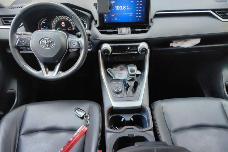 Used Toyota RAV4 2021 Dual-Engine 2.5L E-CVT Four-Wheel Drive Elite PLUS Edition Center Console
