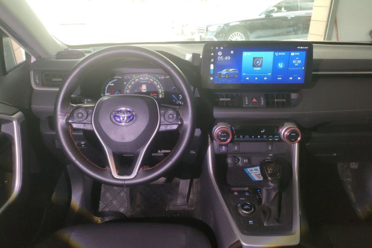 Used Toyota RAV4 2021 Dual-Engine 2.5L E-CVT Four-Wheel Drive Elite PLUS Edition Center Console