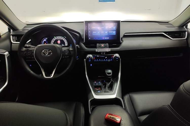 Used Toyota RAV4 2021 Dual-Engine 2.5L E-CVT Two-Wheel Drive Elite Edition Center Console