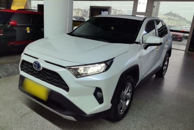 Used Toyota RAV4 2021 Revised Version Dual-Motor Hybrid 2.5L E-CVT Two-Wheel Drive Elite Edition