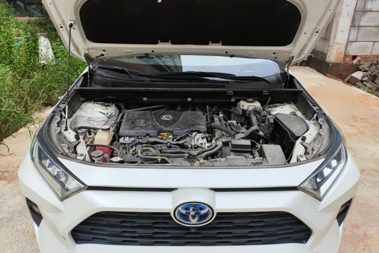 Used Toyota RAV4 2021 Dual-Engine 2.5L E-CVT Two-Wheel Drive Elite Edition Engine Bay