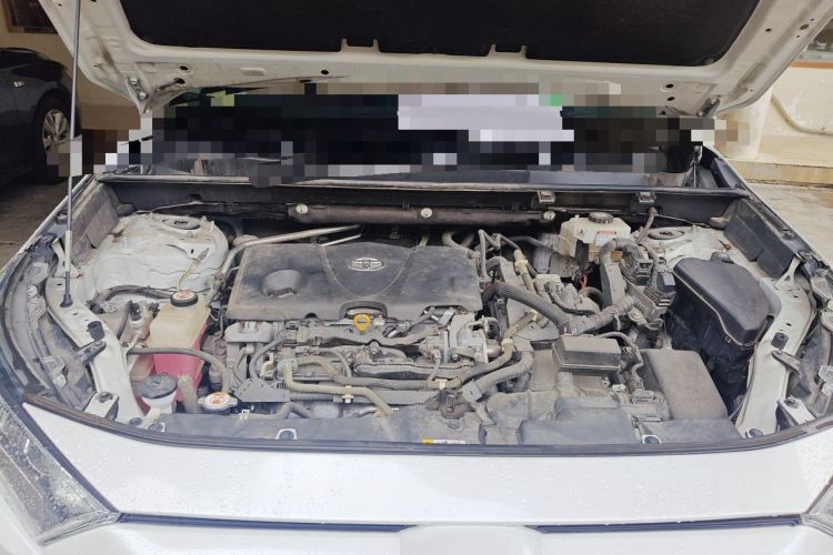 Used Toyota RAV4 2021 Dual-Engine 2.5L E-CVT Two-Wheel Drive Elite Edition Engine Bay