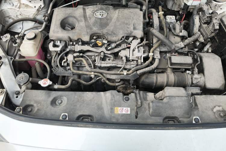 Used Toyota RAV4 2021 Dual-Engine 2.5L E-CVT Two-Wheel Drive Elite Edition Engine Bay
