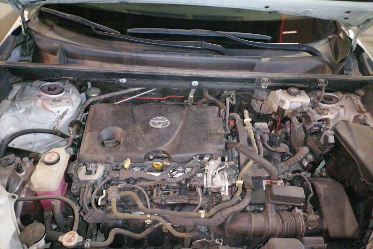 Used Toyota RAV4 2021 Dual-Engine 2.5L E-CVT Two-Wheel Drive Elite Edition Engine Bay